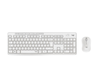 Zestaw (Mysz + Klawiatura) LOGITECH MK295 Silent Wireless Combo Offwhite